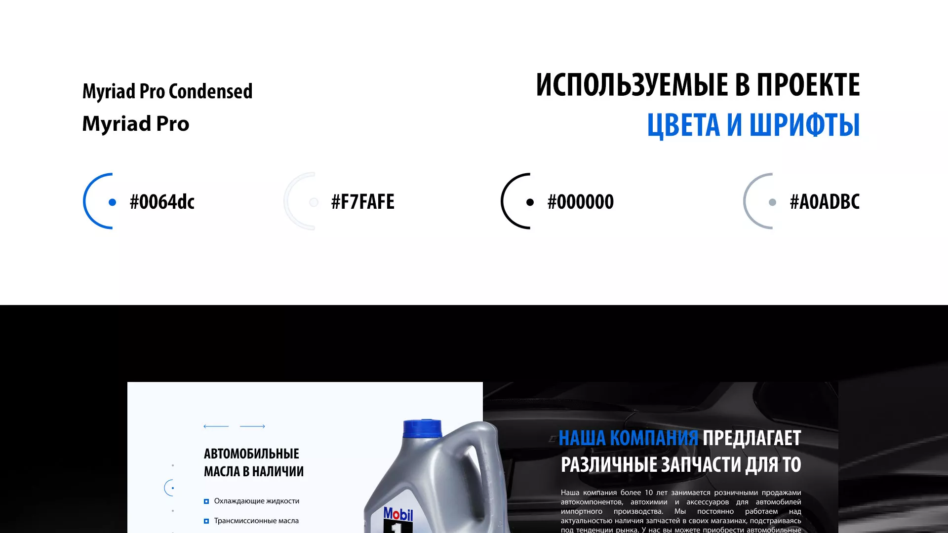 Разработка сайта магазина автозапчастей «М7» в Шимановске