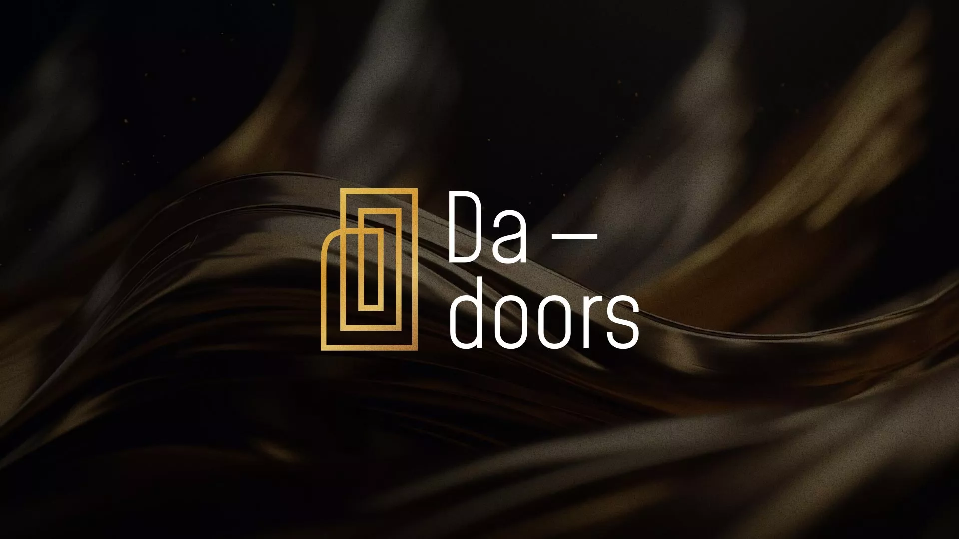 Разработка логотипа для компании «DA-DOORS» в Шимановске